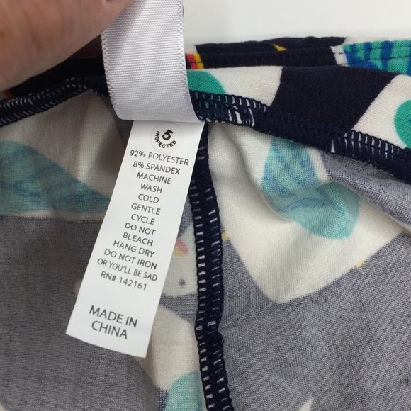 LuLaRoe NWOT T/C seagull leggings. - Picture 6 of 8